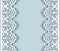 Paper lace border background