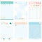 Paper Notebook Color Blue style