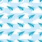 Paper planes on the sky with clouds seamless pattern. Airplanes vector