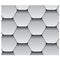 Paper seamless hexagon pattern