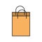 Paper shopping bag commerce market