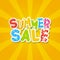 Paper summer sale message