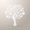 Paper tree icon