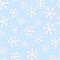 Paper volumetric snowflake seamless background