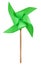 Paper windmill pinwheel - Green