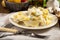 Pappardelle Pasta with Creamy Alfredo Sauce