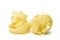 Pappardelle pasta isolated
