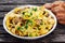 Pappardelle Pasta with mushrooms and other herbs