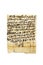 Papyrus containing the anthem of Sekhmet-Bast, daughter of Ra Egyptian Book of the Dead, chapter CLXIV 164 in hieratika