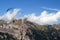 Para / Hang Glider, Mountains, Blue Sky & Clouds