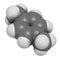 Para-xylene (p-xylene) aromatic hydrocarbon molecule