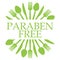 Paraben Free Spoon Fork Knife Circular Green