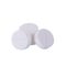 Paracetamol medicine tablets isolated on white background