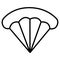 Parachute Air Landing Skydiving icon