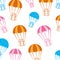 Parachute with giftbox present isolated icon