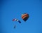 Parachute with Hot Air Balloon