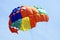 Parachute. parasailing. parasailing clipart