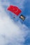 Parachute Team at Air Show of Turkish Air Force