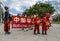 Parade in Barcelona of Chinese New Year.