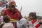 Parade of Firemen for the reason of Peruvian Independence Day