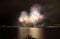 Parade fireworks in Gelendgik, Russia