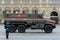 Parade in honor of Victory Day in Moscow. Armored truck Ural-63095 `Typhoon-U` for transportation of personne