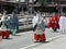 Parade of traditional Aoi festival, Kyoto Japan.