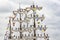 Parade of very old historical boats galleon on the river Seine for Armada, France