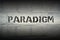 Paradigm word gr