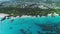 Paradise, Aerial Shoot, Islands Of Bermuda, Atlantic Ocean, Beautiful Landscape, Rocky Reefs, Tropical Beach