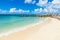 Paradise beach at Fort Zachary Taylor Park, Key West. State Park in Florida, USA