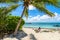 Paradise beach at Fort Zachary Taylor Park, Key West. State Park in Florida, USA