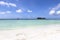 Paradise beach panorama, Praslin island, Seychelles