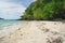 Paradise beach on southern tip of the Koh Chang island, Thailand.