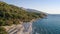 Paradise beach. Thassos Island, Greece