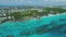 Paradise, Beautiful Landscape, Atlantic Ocean, Islands Of Bermuda, Rocky Reefs, Tropical Beach, Aerial Shoot