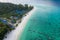 Paradise Island Crystal Clear Sea, Blu, palms, on fyre