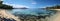 Paradise islands revealed in a mesmerizing high resolution beach panorama