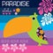 Paradise summer vector illustration