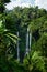 Paradise Waterfall, Bali. Nature Beauty Landscape Background