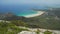 Paradisiac island in Australia, Wilsons prom in the summer, pedestal up view