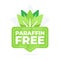 Paraffin Free Product Seal with Nature-Inspired Green Leaf Design