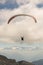 Paraglider above the Alps