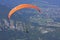 Paraglider in the Alps