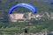 Paraglider in the Alps