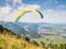 Paraglider in the alps
