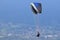 Paraglider in the Alps