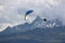 Paraglider in the Alps