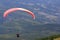 Paraglider in the Alps