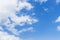 A paraglider on the background of a beautiful blue sky. Top view of the embers in the Beskid MaÅ‚y. A popular place in Silesia.